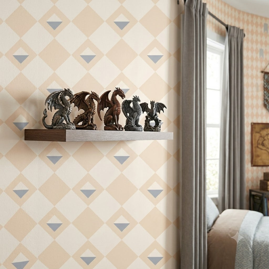 Vermillion Wallpaper by Veroniek De Leenheer