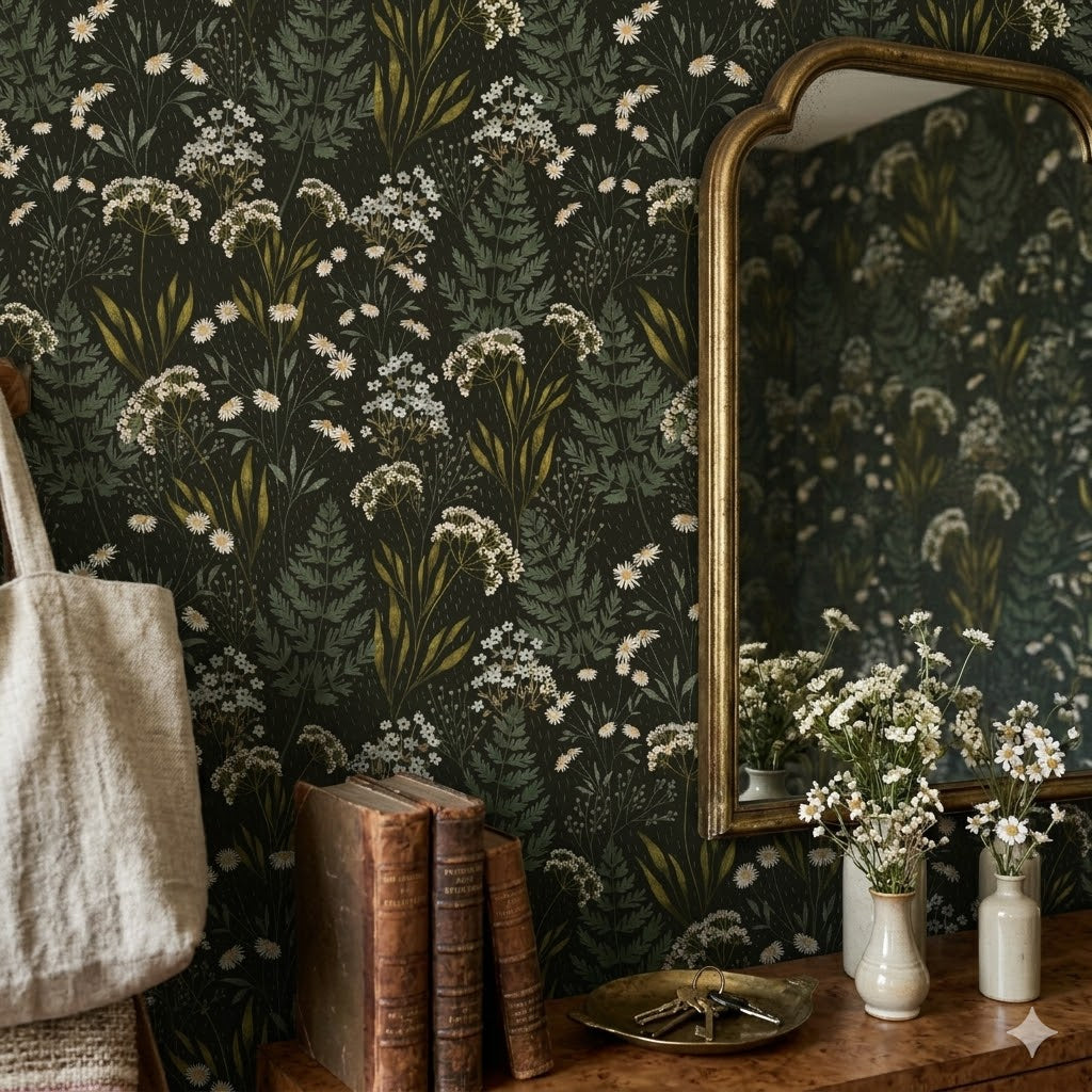 Chelsey Wallpaper by Claire's Creative Forest