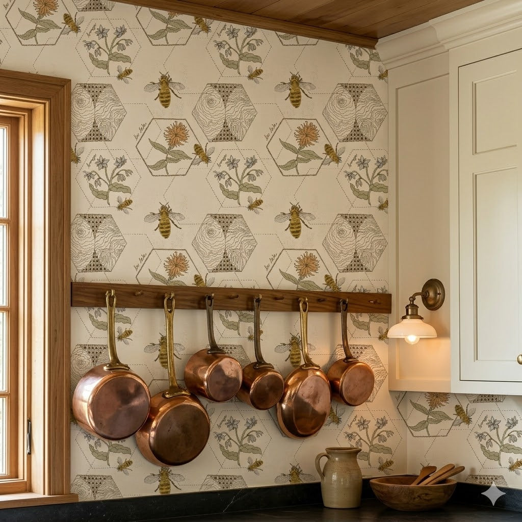 Wythe Wallpaper by Creative Faith Studio