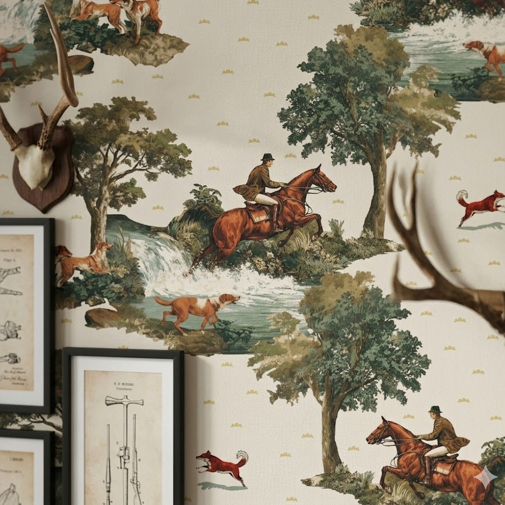 Copper Wallpaper by Hosta Pasta Patterns