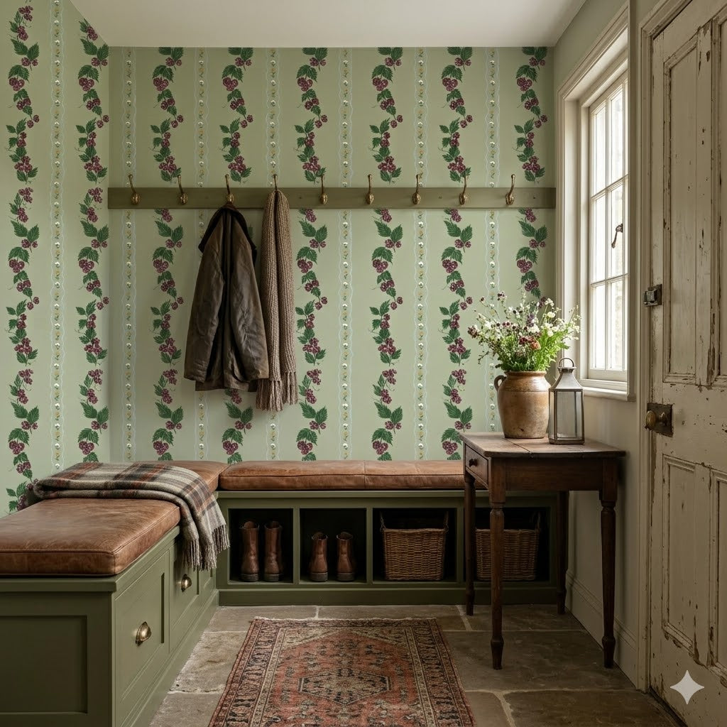 Wrenley Wallpaper by Pen and Pillar