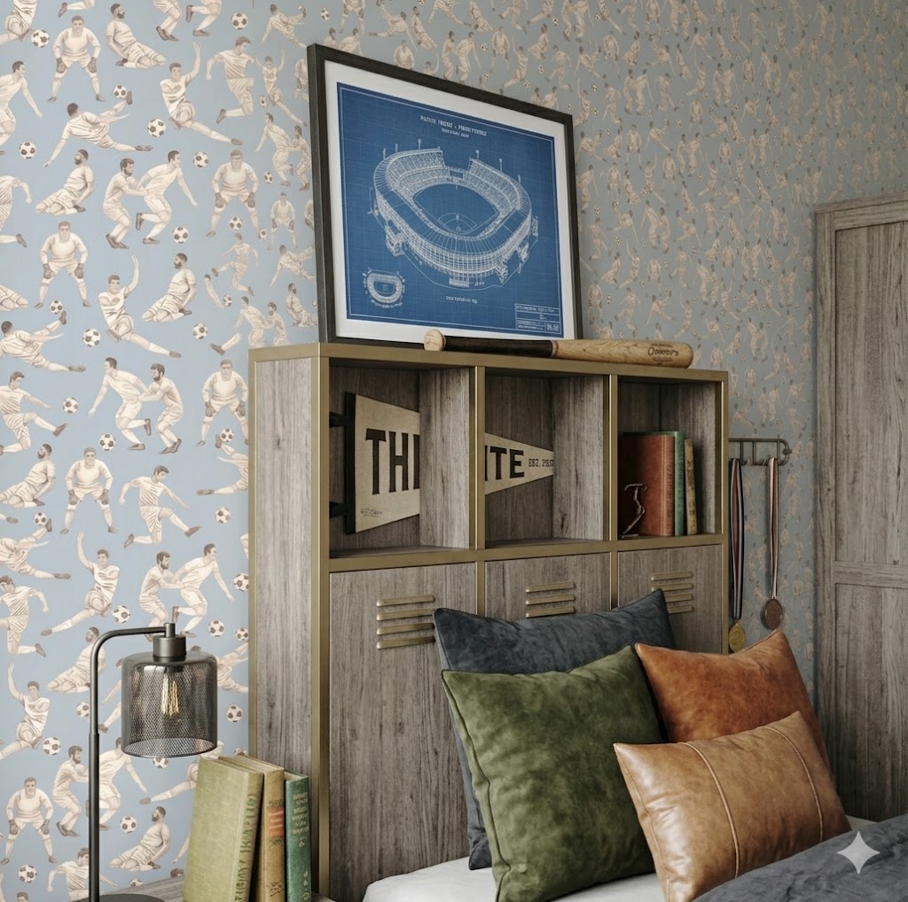 Colin Wallpaper by Hailey Kiefer Designs