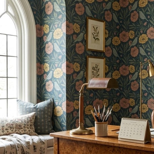 Charlene Wallpaper by Claire's Creative Forest