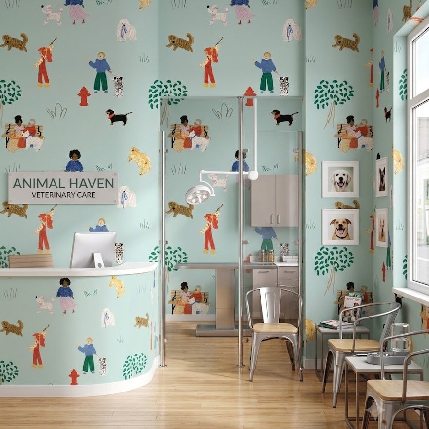 Benjamin Wallpaper by Grumble Co. Designs