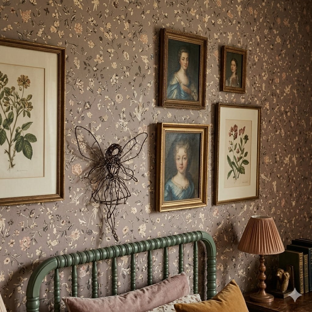 Lucinda Wallpaper by Julia Clayden