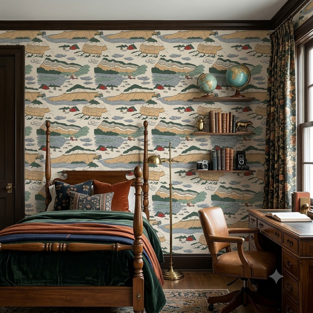 Rio Wallpaper by Seedpod Design