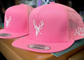Pink Puff Buck Trucker