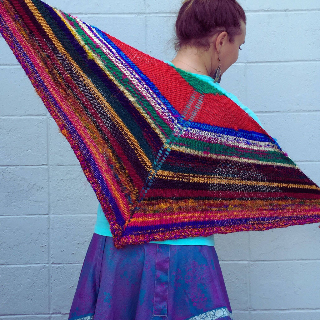 Moment of Zen Shawl Knitting Kit - Easy DIY Craft Project