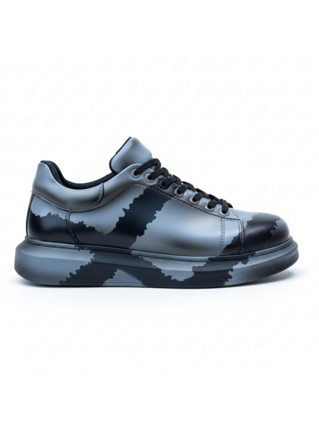 Men's Lisbon Grey & Black