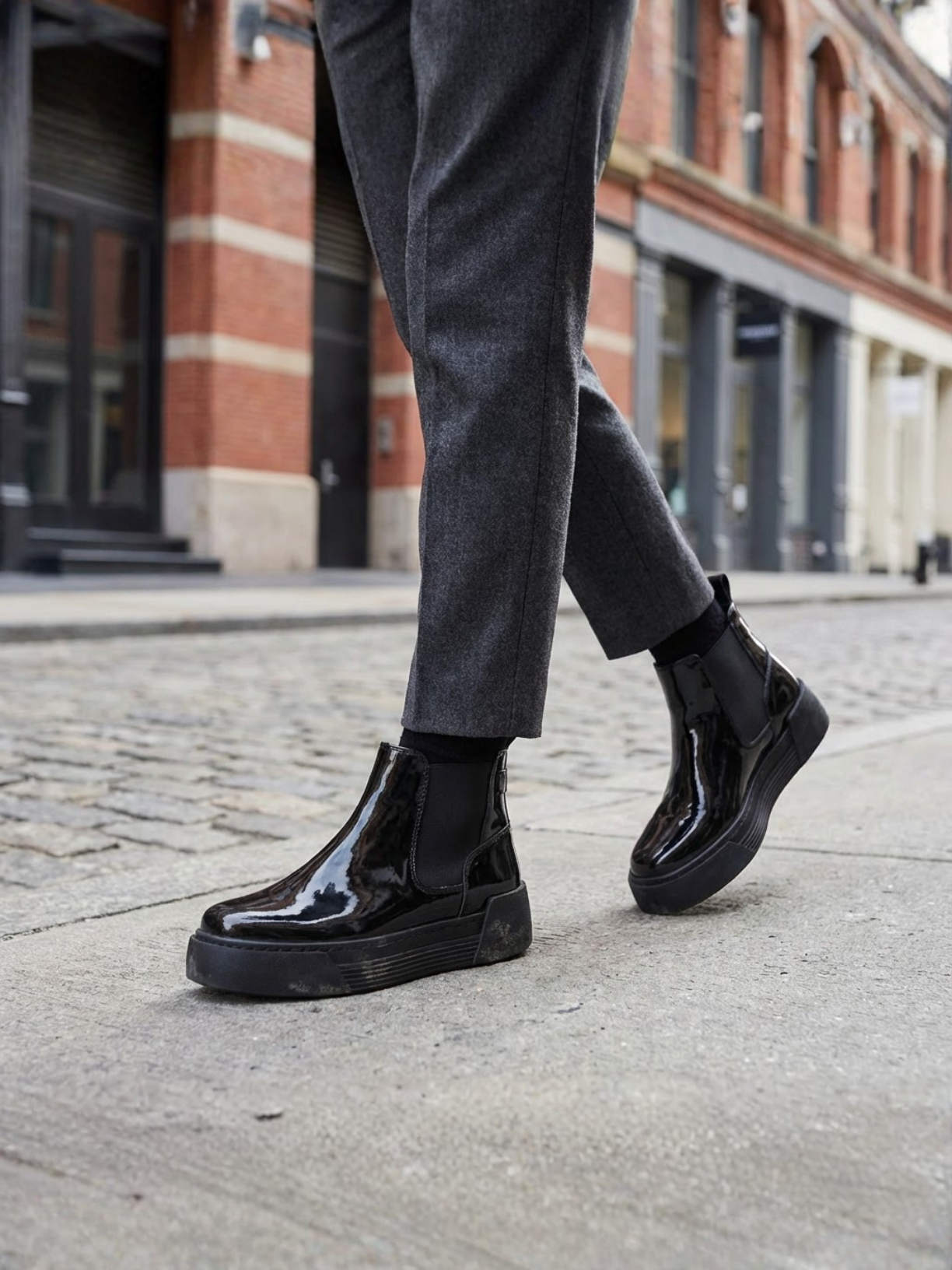 Men's Avalon Patent Onyx