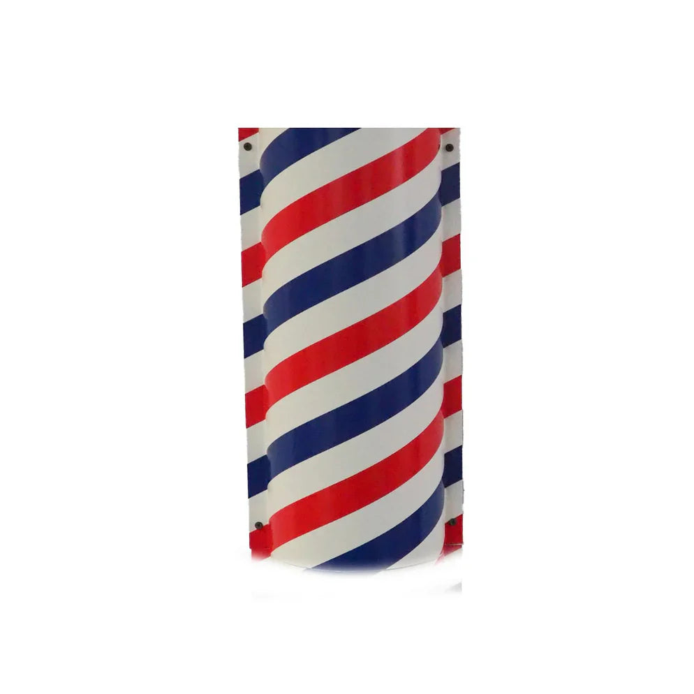 Vincent Metal Barber Pole Sign Extension module for professional barber shop signage