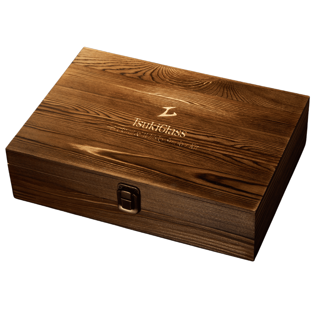 Modern Whisky & Cocktail Smoker Kit with Torch and Wood Chips