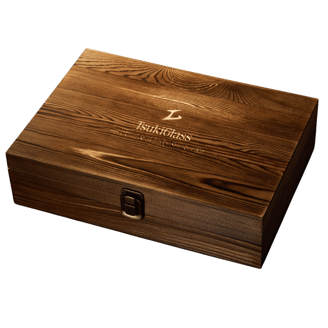 Modern Whisky & Cocktail Smoker Kit with Torch and Wood Chips