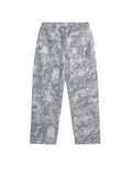 Oversized Heavyweight French Terry Open-Hem Sweatpants in Camo