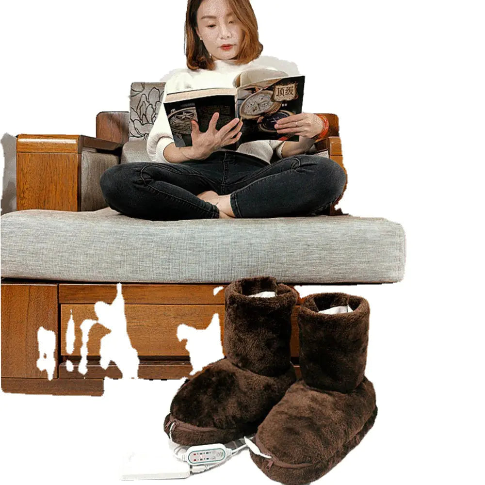 USB Heated Winter Boots with Adjustable Temperature