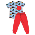Valentine Diggers Bamboo Pocket Tee & Jogger Set (Pre-Order)