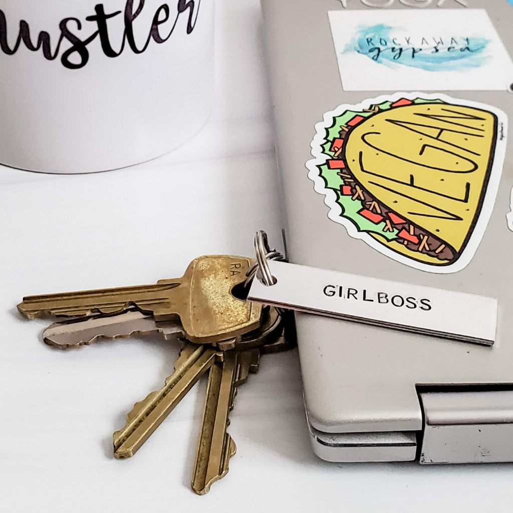 VEGAN BITCH Bar Keychain