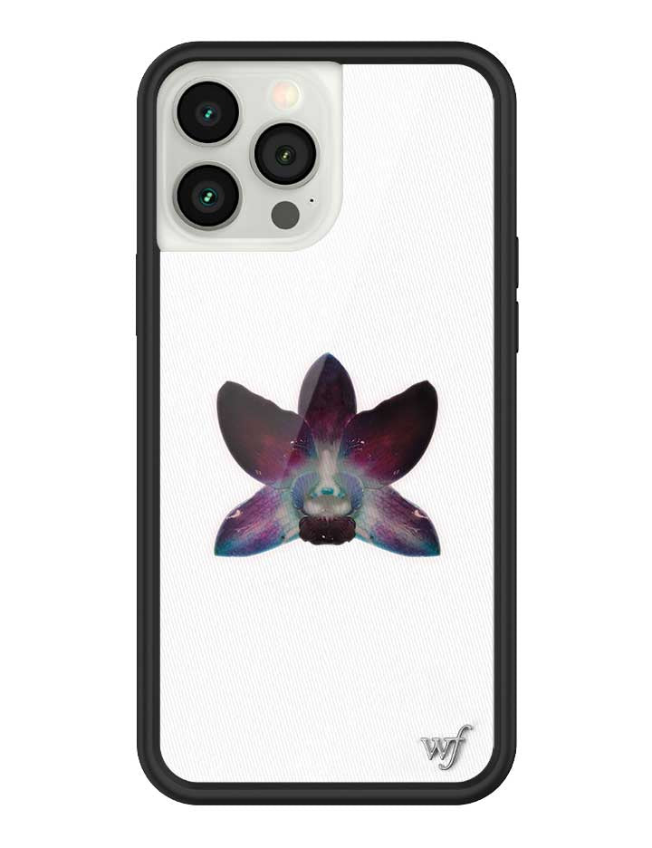 Orchid White iPhone Case with Purple Floral Design - Image 29