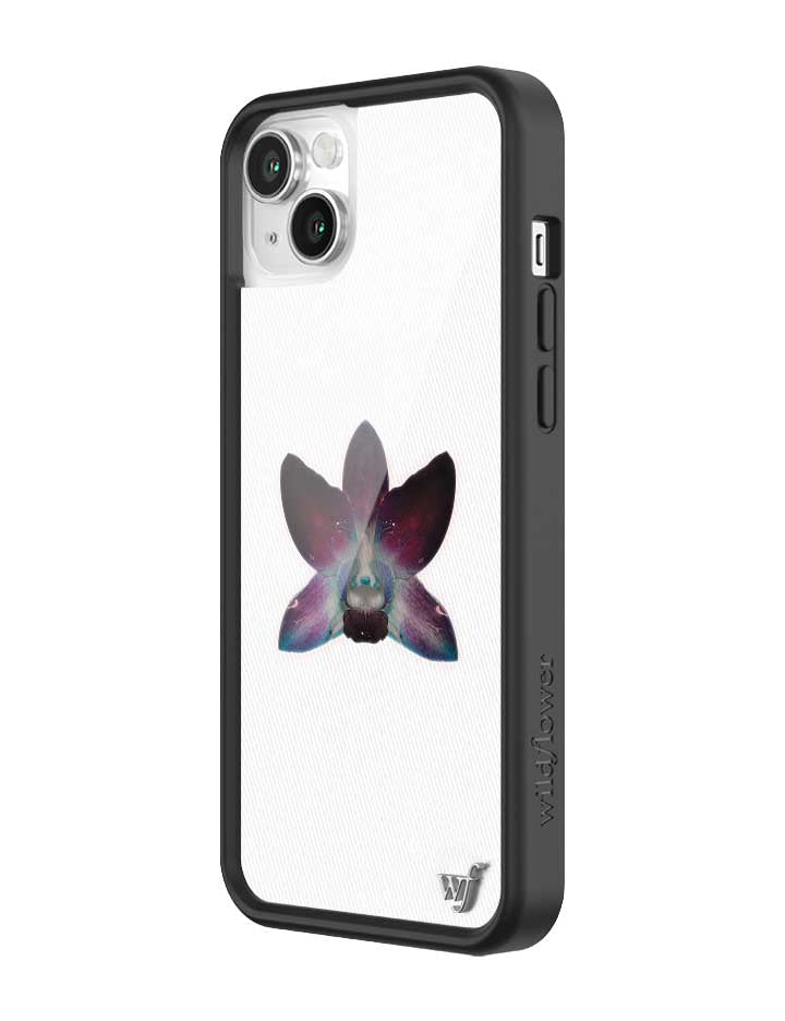 Orchid White iPhone Case with Purple Floral Design - Image 28
