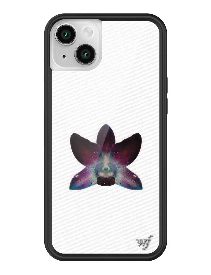Orchid White iPhone Case with Purple Floral Design - Image 23