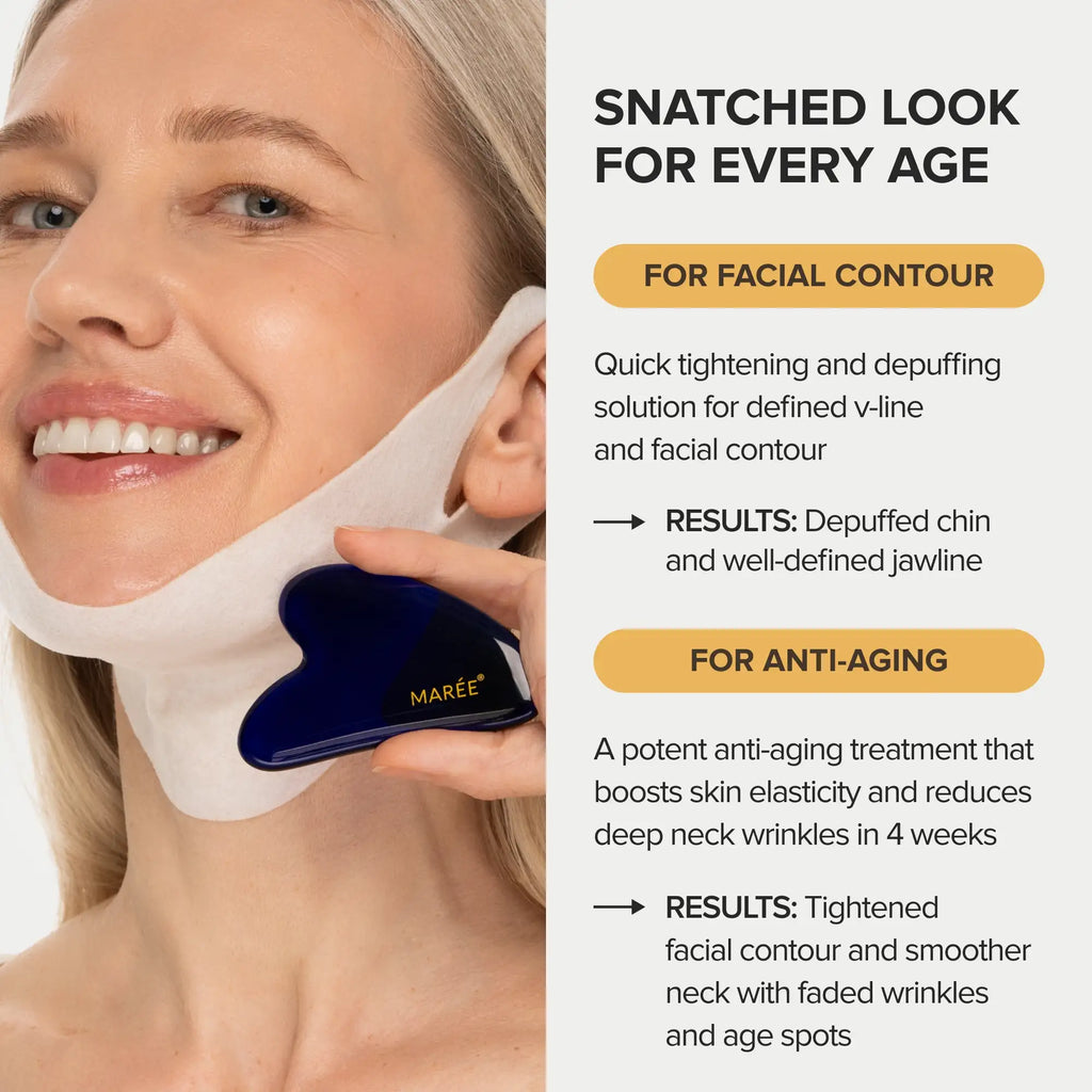 24K Gold Collagen V-Line Lifting Mask for Chin and Neck - 20 PCS - Image 11