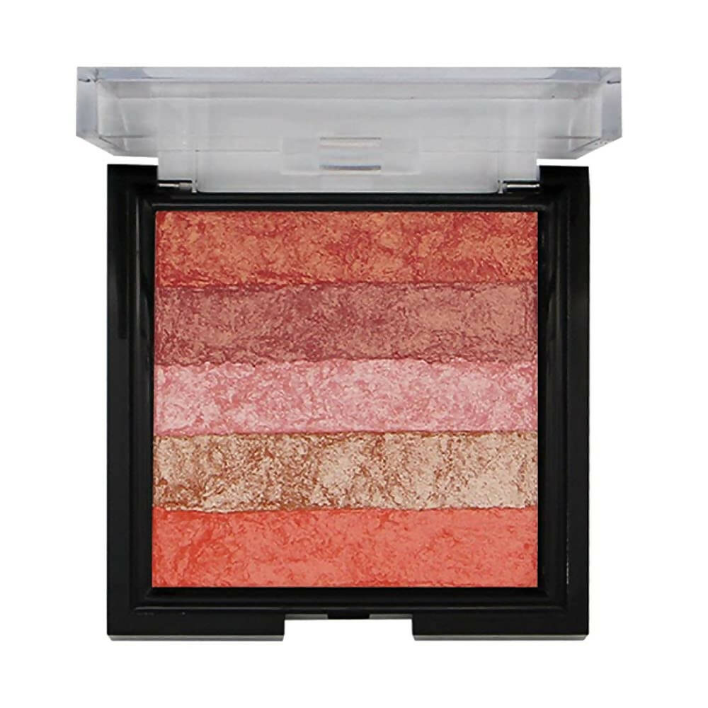 Fashion Colour Shimmer Brick & Blusher 2 in 1 Glow Bronzer Powder Shade 03