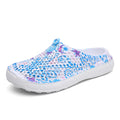 Women Summer Butterfly Print Clogs Lightweight Beach Shoes - Image 5