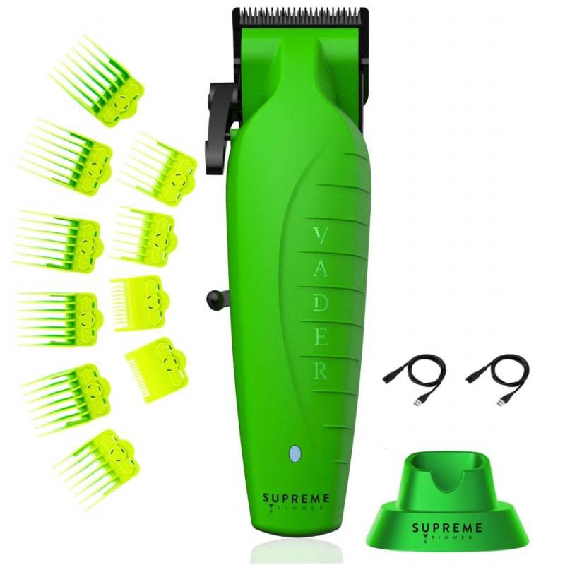Vader Clipper BLDC Hair Trimmer - Acid/Green Professional Tool