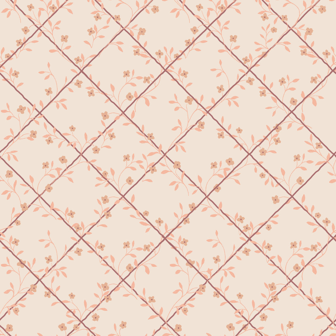 Vale Peel and Stick Removable Wallpaper by The Feral Flower
