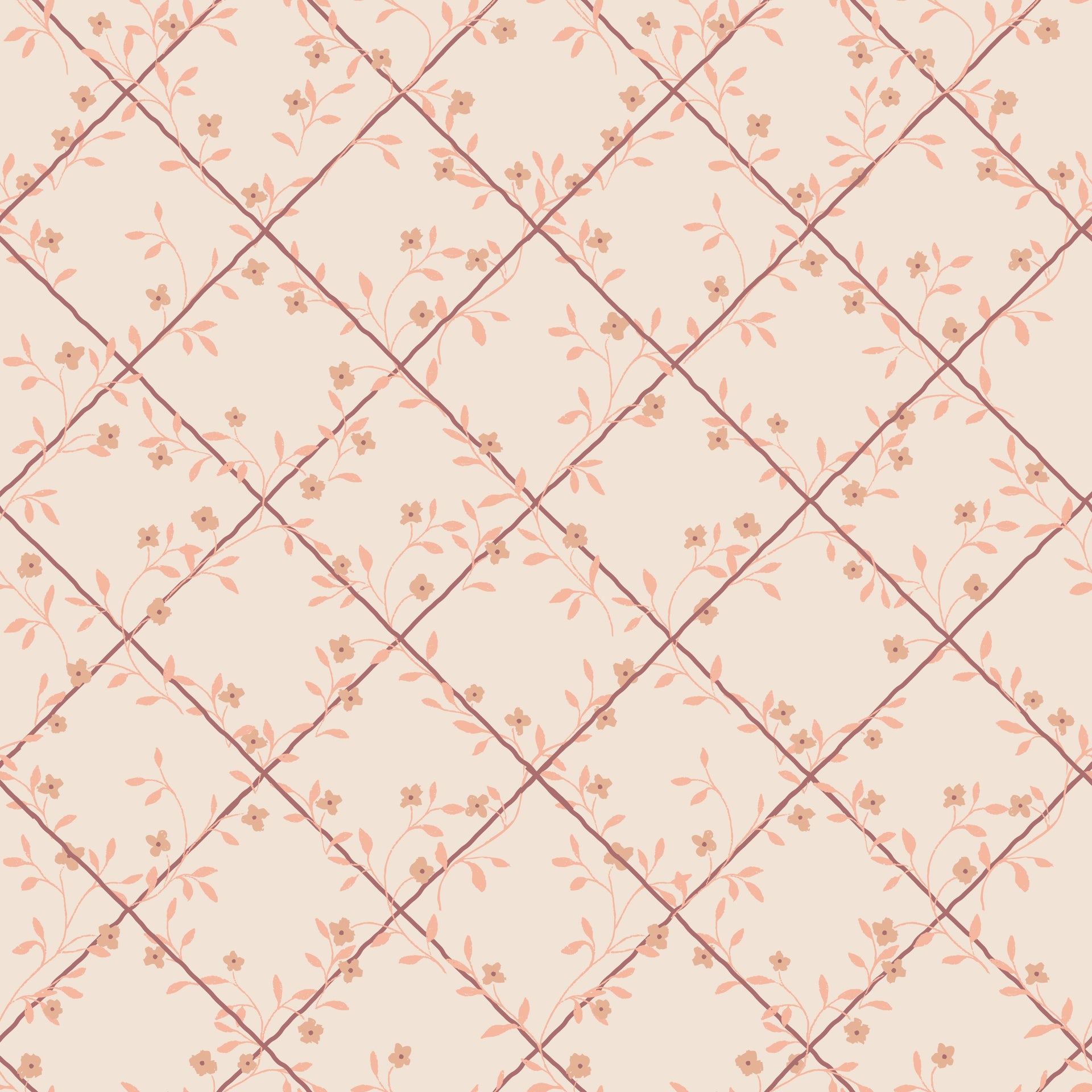 Vale Peel and Stick Removable Wallpaper by The Feral Flower