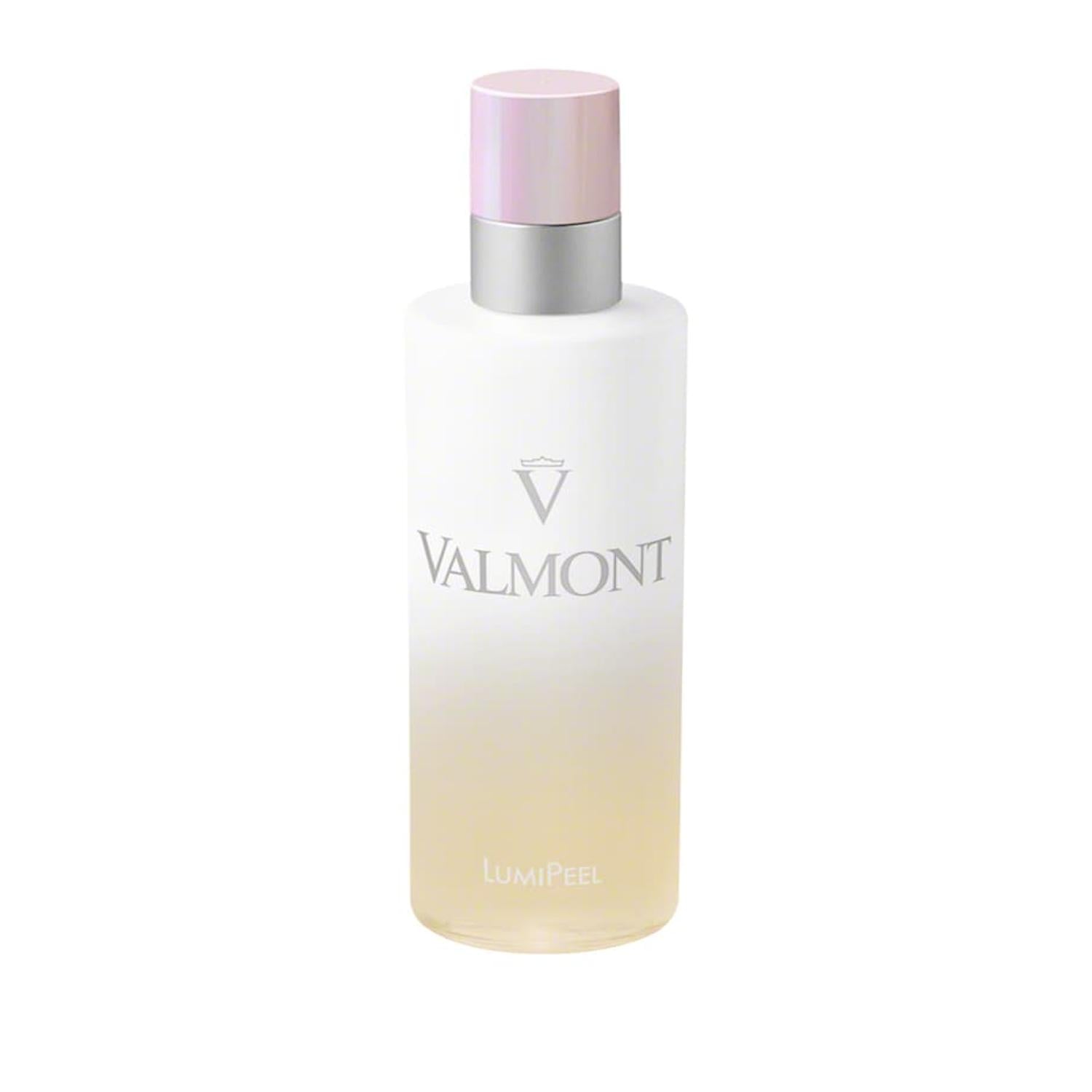 Valmont LumiPeel daily exfoliating treatment bottle for skin resurfacing