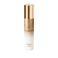 Valmont V-Firm Serum in a gold and white minimalist bottle.