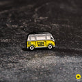 Yellow Vintage Van Enamel Pin Accessory
