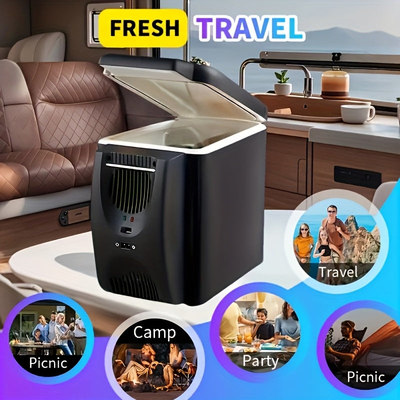6L Portable Car Refrigerator Cooler & Warmer Mini Fridge Travel