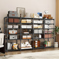 Stackable Shoe Rack and Bookshelf Freestanding Storage Organizer
