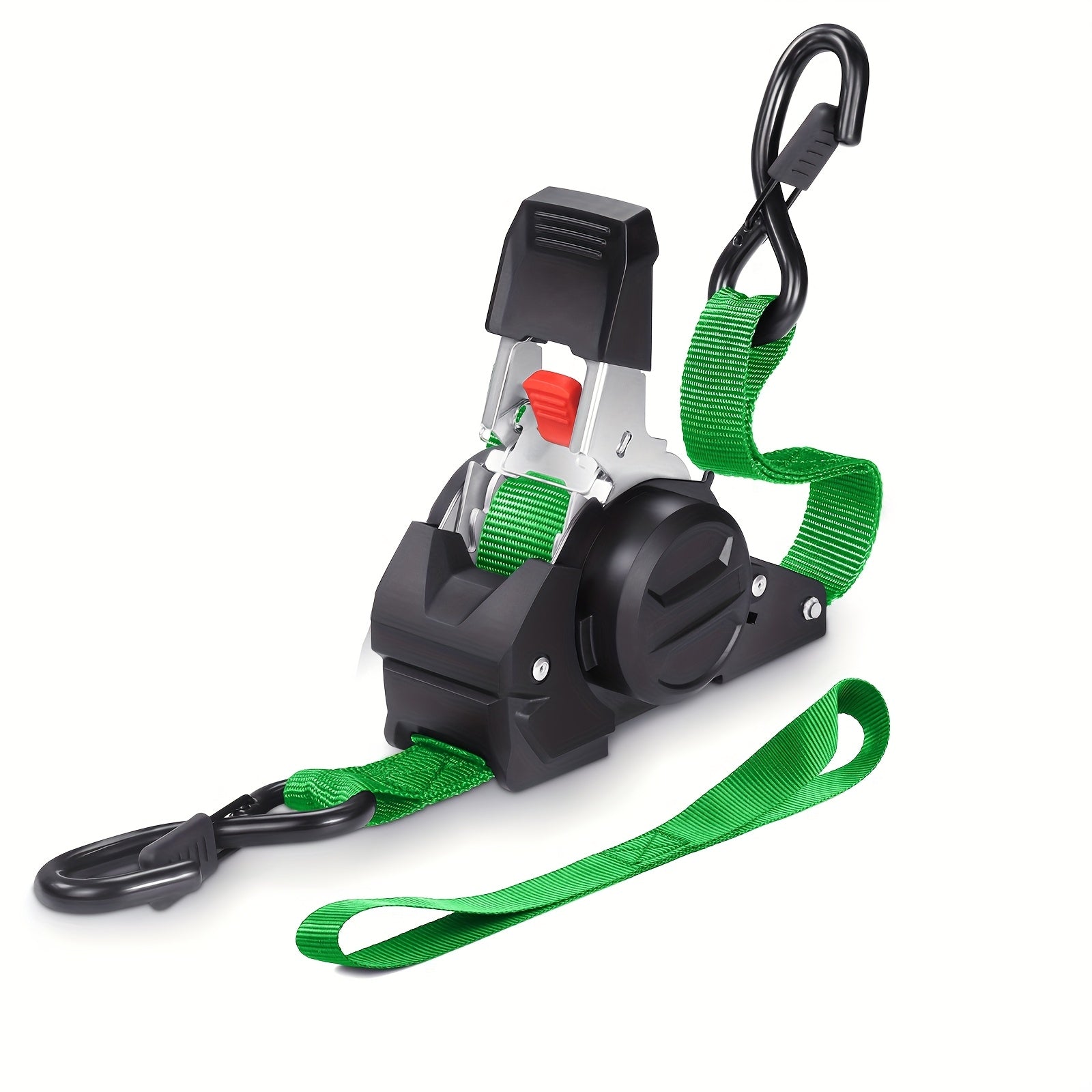 4PCS Retractable Ratchet Tie Down Straps 10FT Heavy Duty