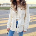 Fashionable Women's Drawstring Waist Jacket 2020 Fall/Winter