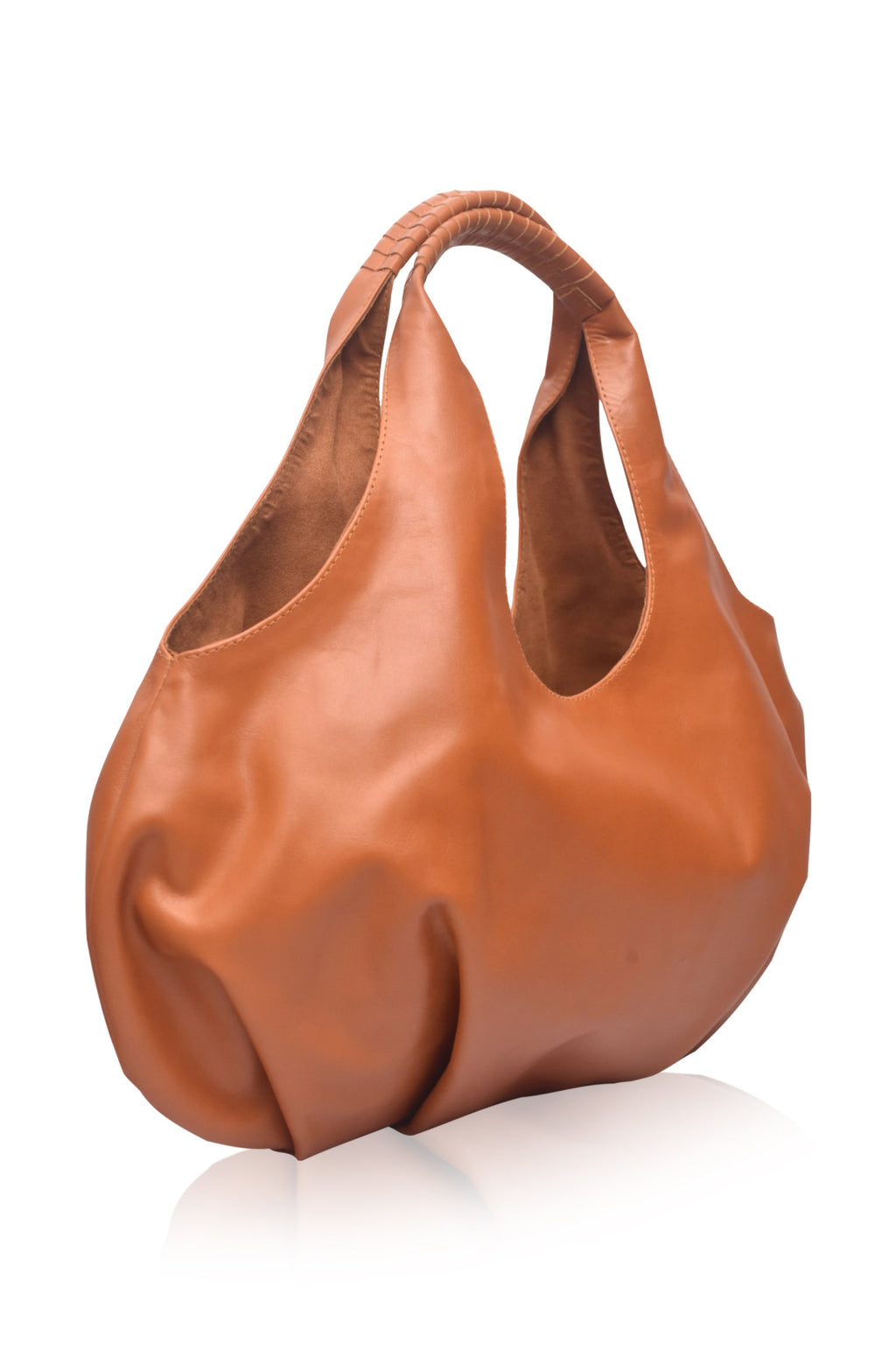 Velara Small Slouchy Leather Tote