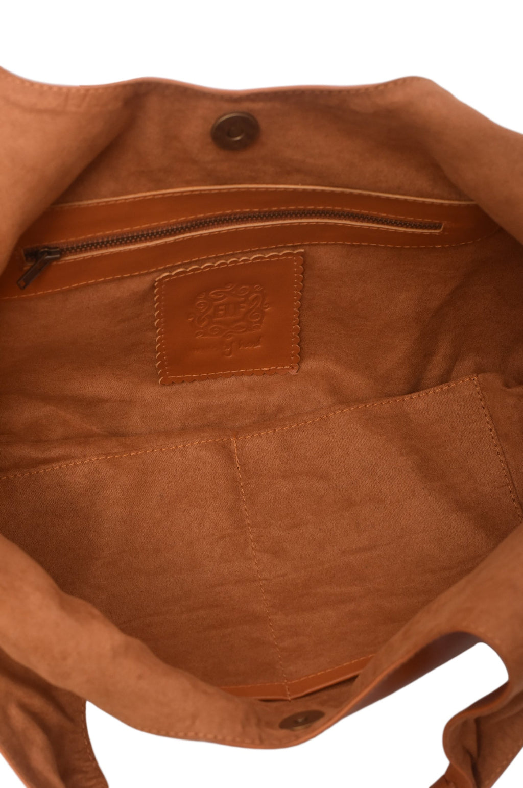 Velara Small Slouchy Leather Tote