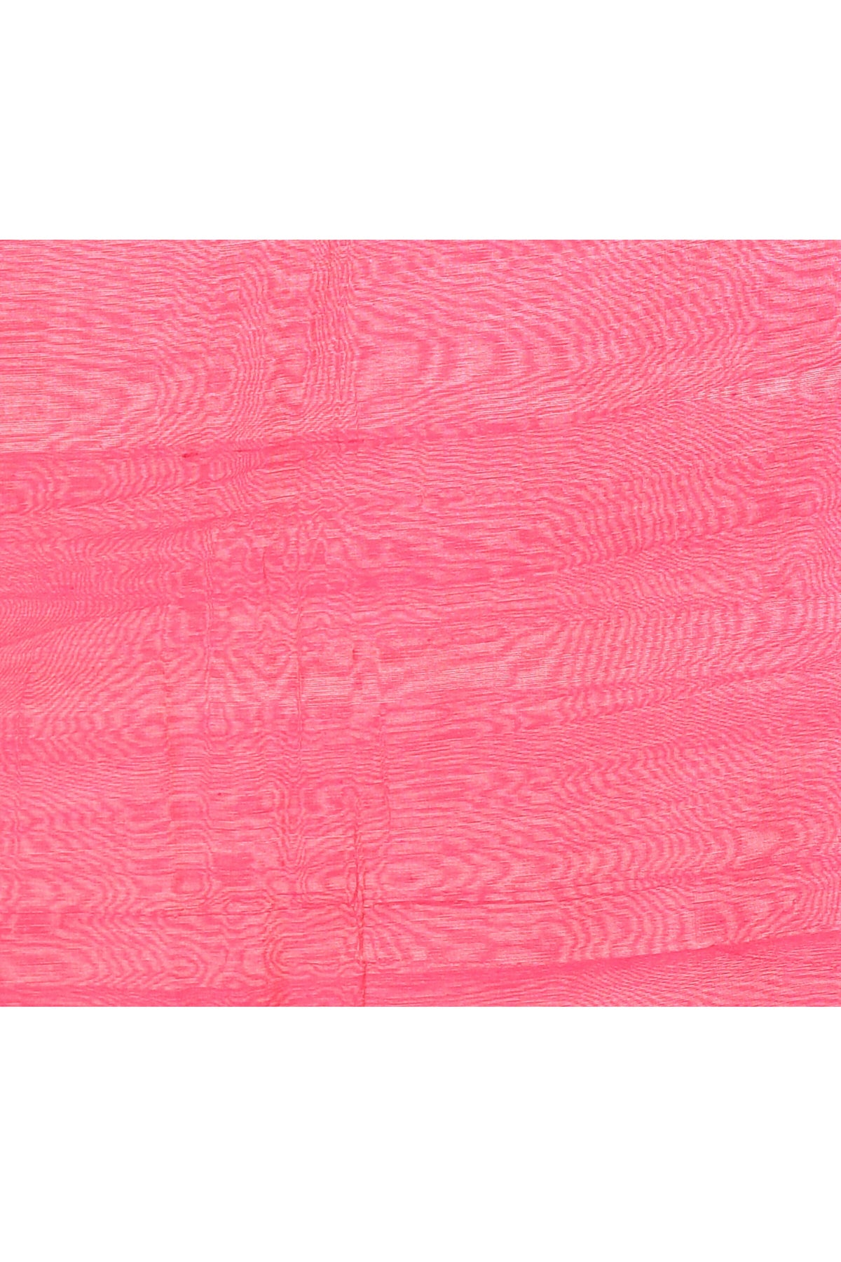 Pink Jamdani Cotton Blend Saree with Self Sequins
