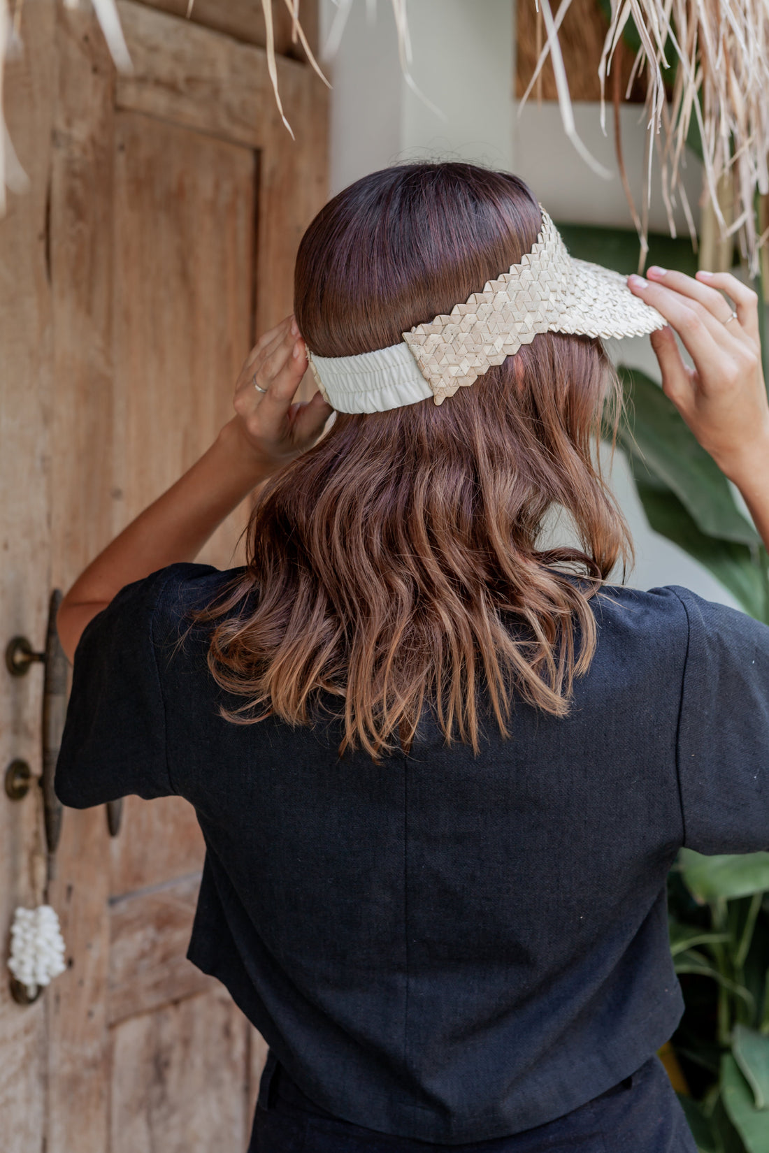 Rattan Sun Visors