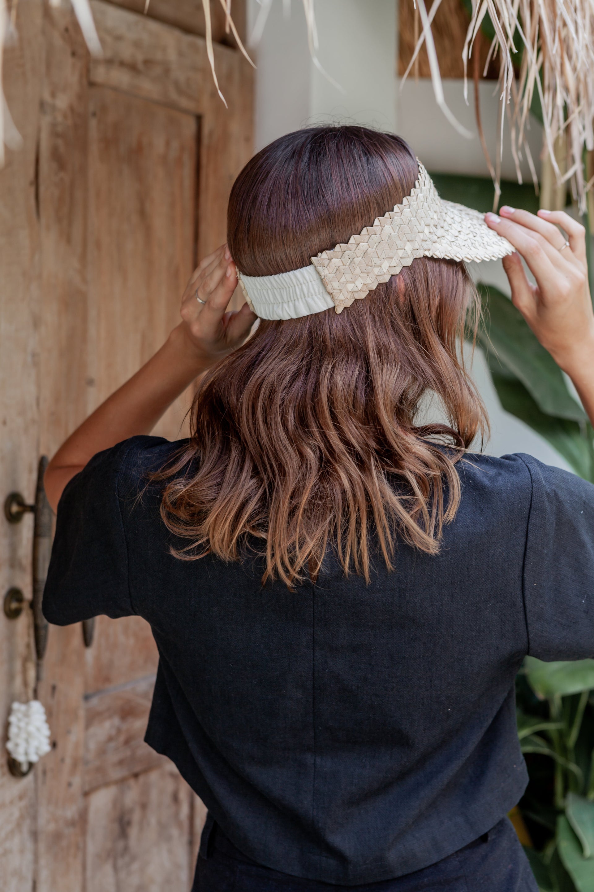 Rattan Sun Visors