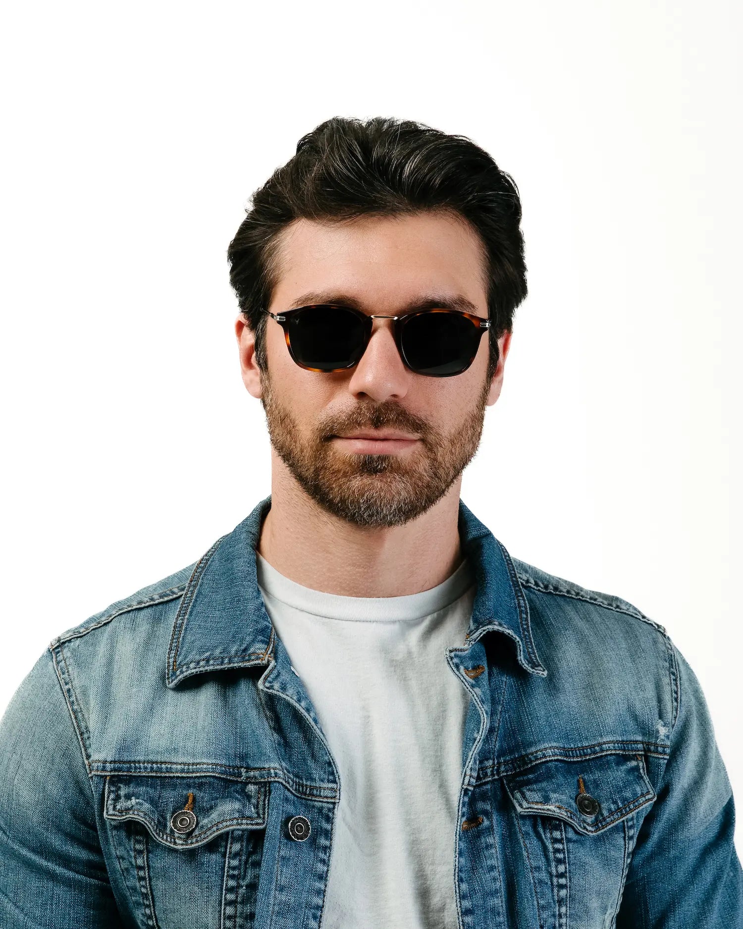 The Oliver Rye Tort Polarized Sunglasses with Italian Acetate