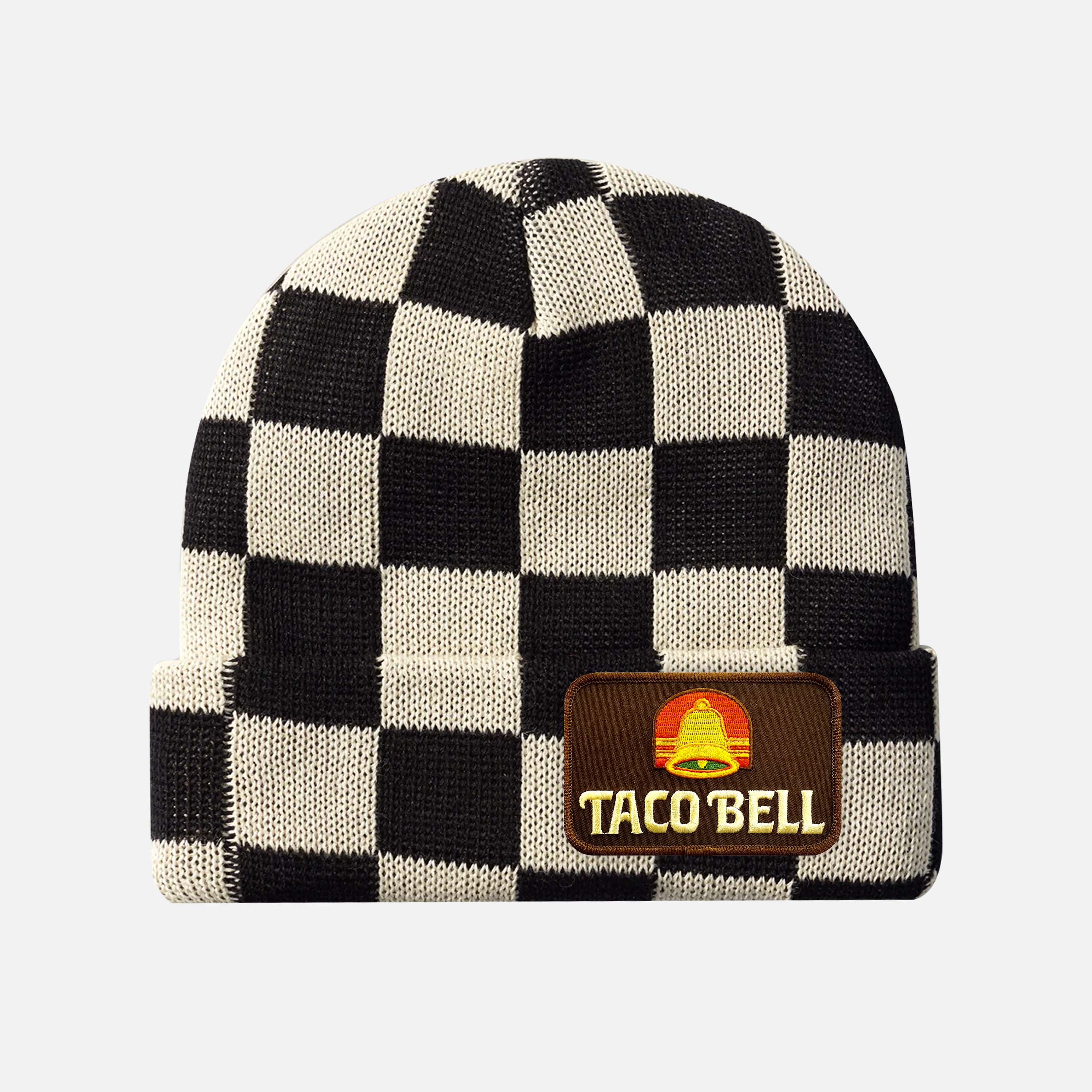 VINTAGE FAST FOOD PATCH BEANIE - RETRO AMERICANA