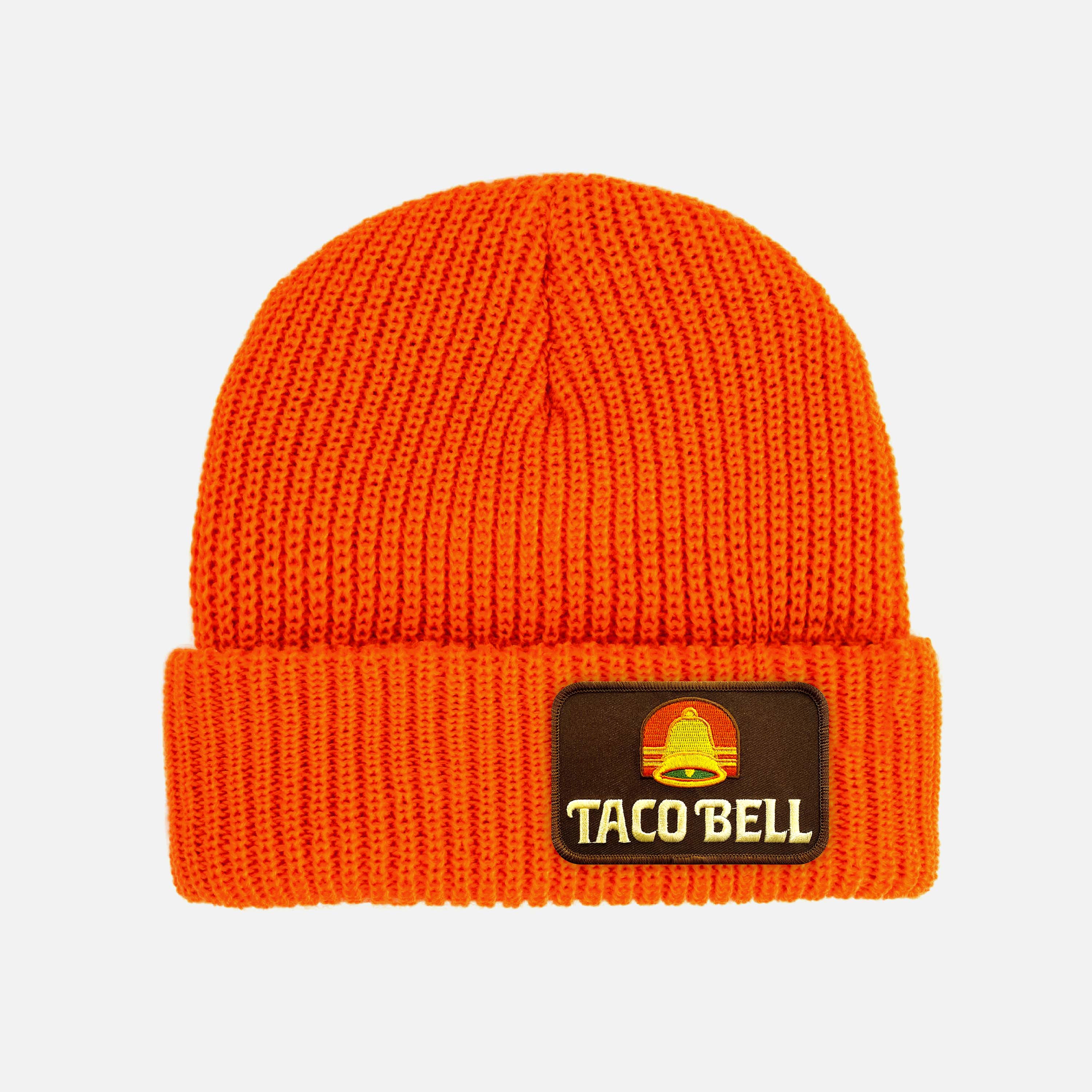 VINTAGE FAST FOOD PATCH BEANIE - RETRO AMERICANA