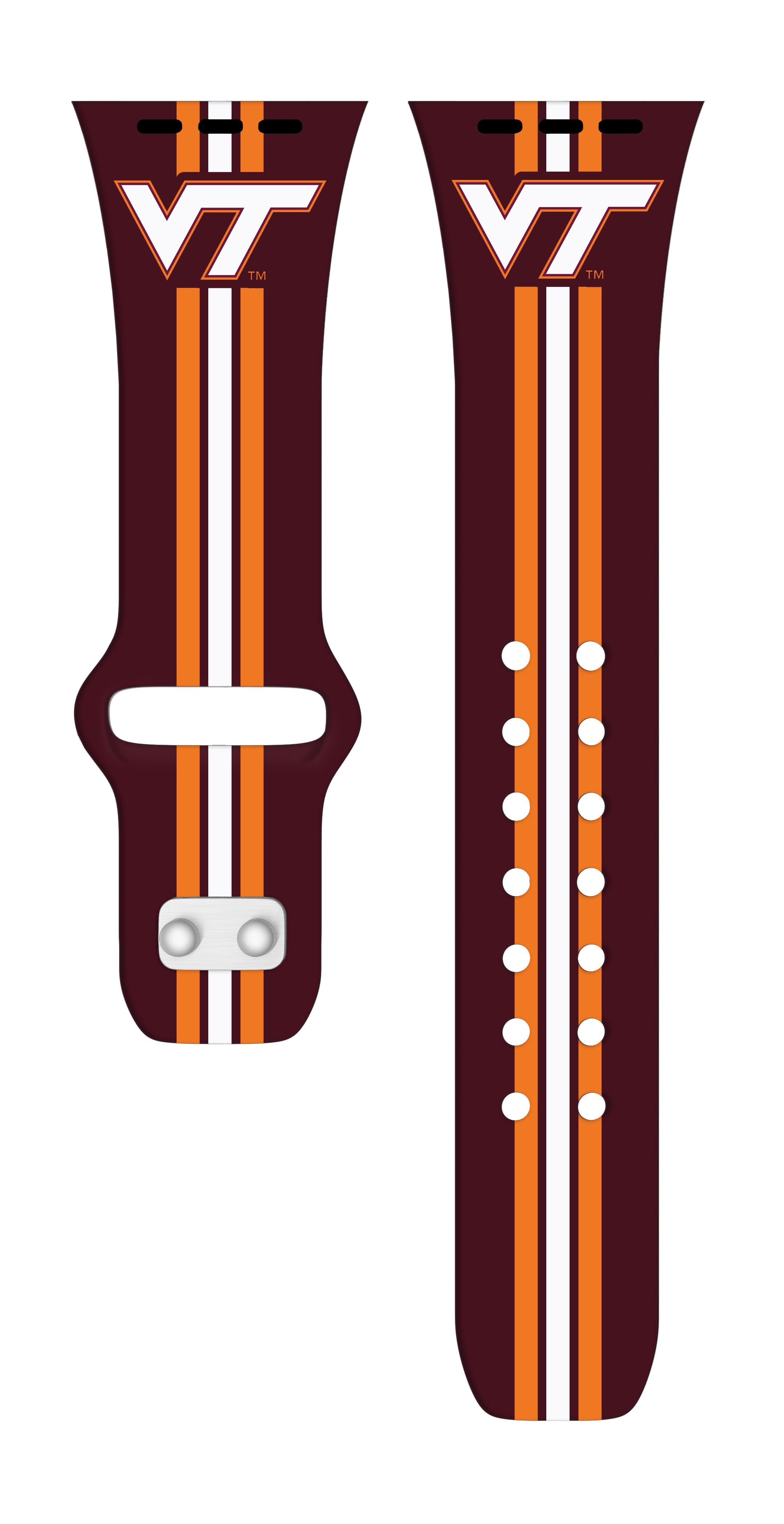 Virginia Tech Hokies HD Apple Watch Band