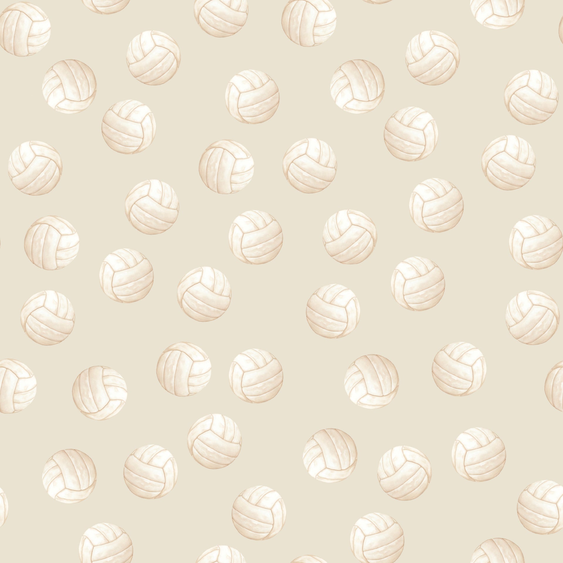 Volley Removable Wallpaper in Dusty-Rose and Off-White