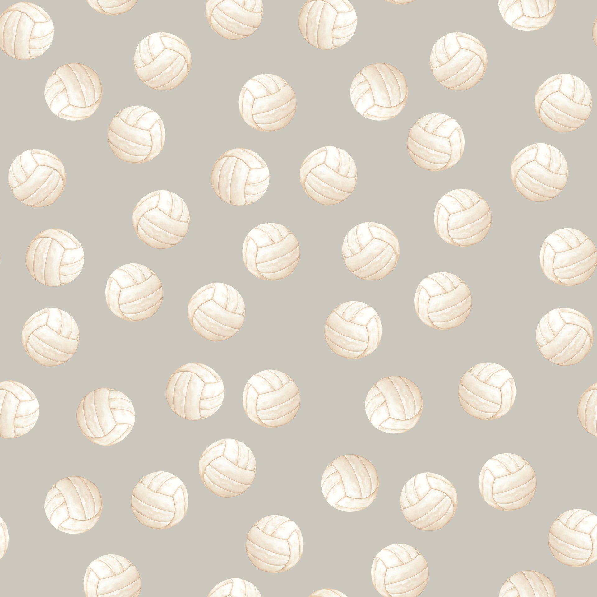 Volley Removable Wallpaper in Dusty-Rose and Off-White