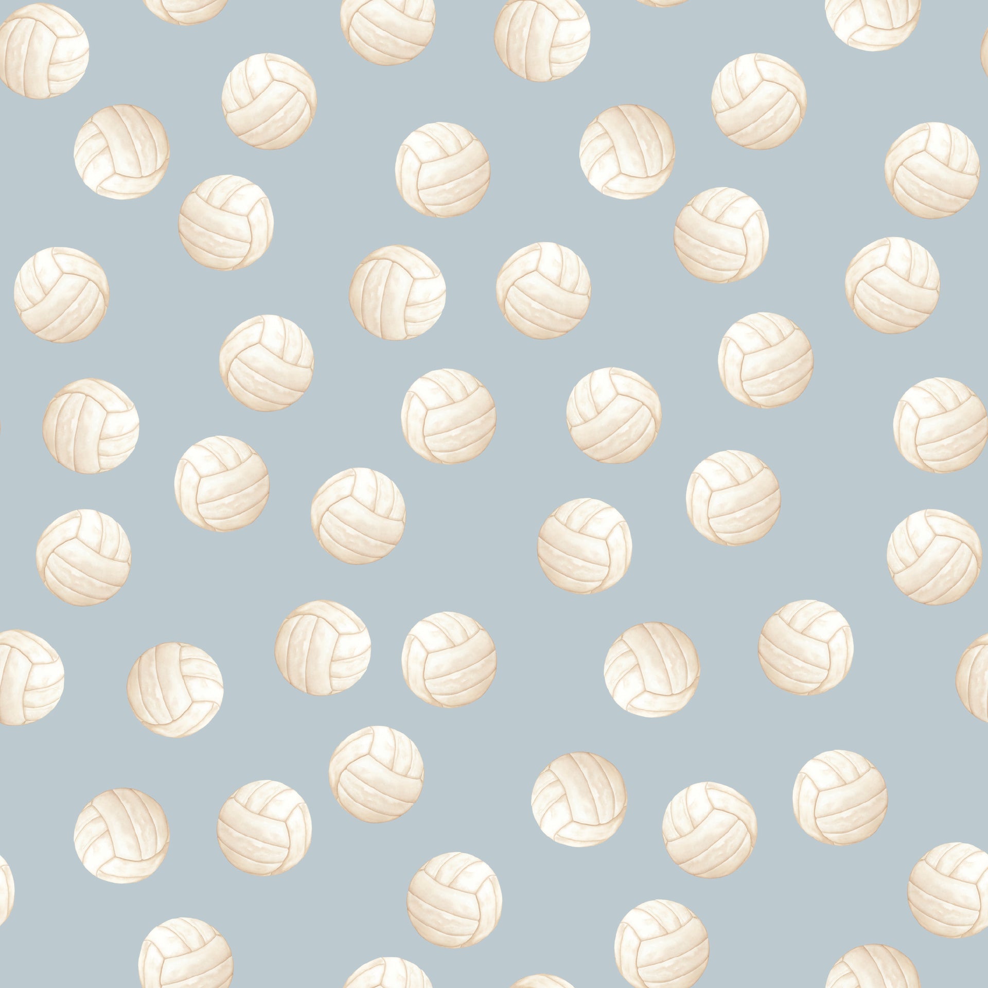 Volley Removable Wallpaper in Dusty-Rose and Off-White