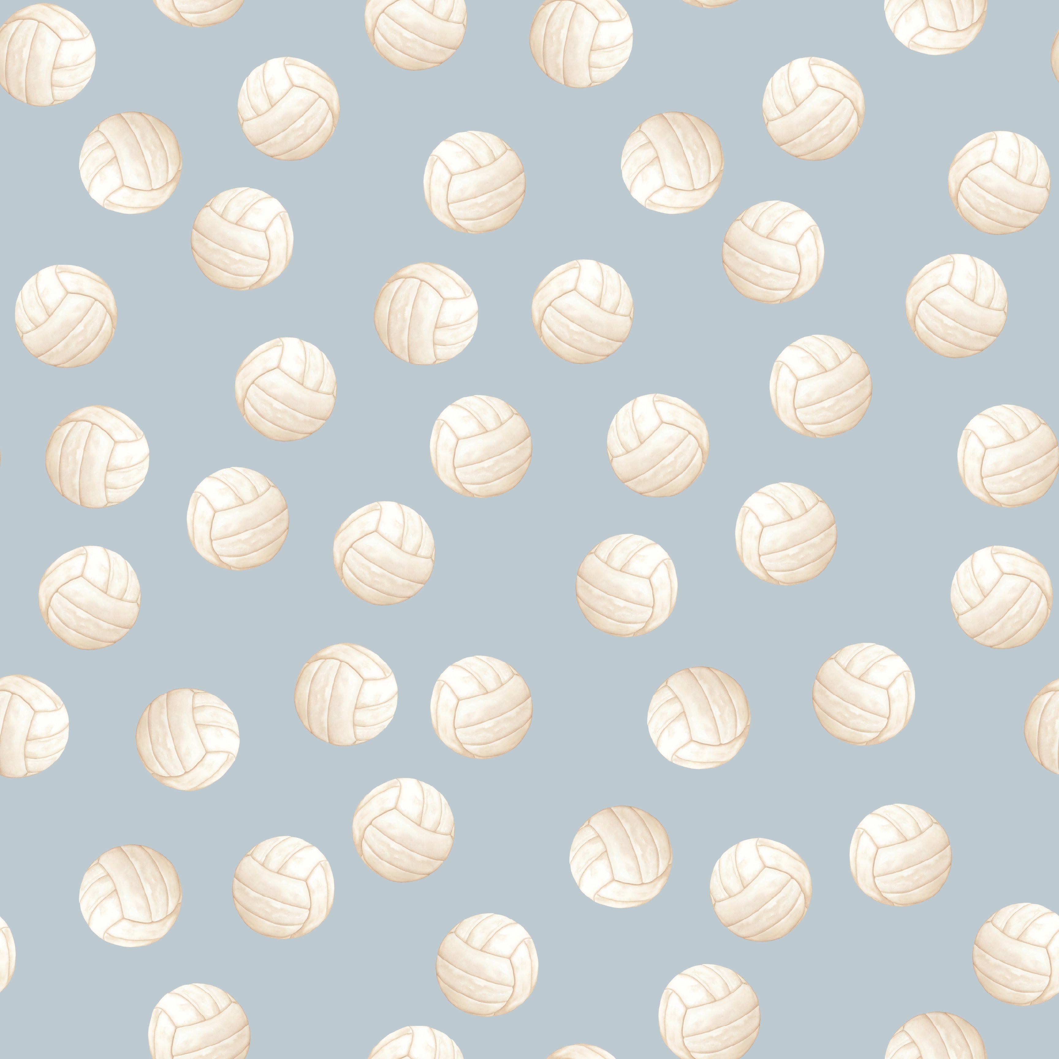 Volley Removable Wallpaper in Dusty-Rose and Off-White